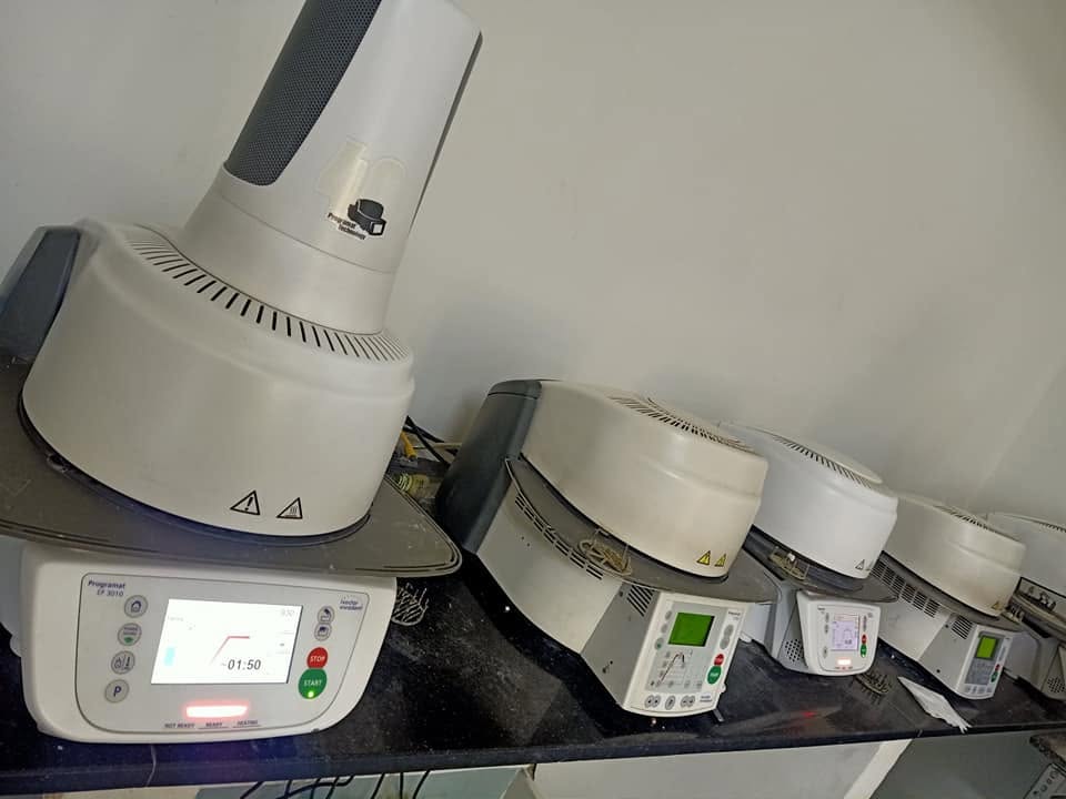 Hệ thống lò nung sứ Programat hiện đại tại Nguyễn Long Lab